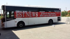 Autobuz inscriptionat Est News