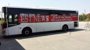 Autobuz inscriptionat Est News